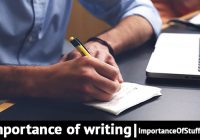 importance of writing
