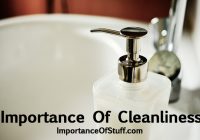 importance of cleanliness