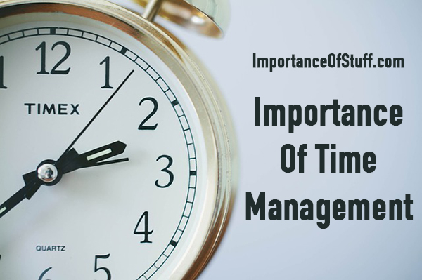 importance of time management research paper