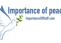 importance of peace