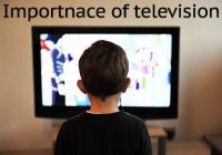 importance of television