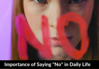 Importance of Saying No in Daily Life