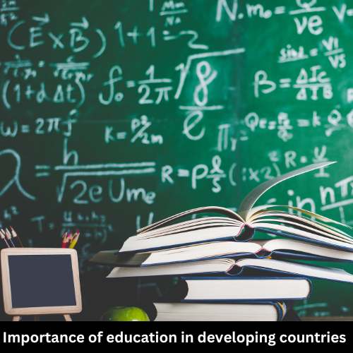 Importance of education in developing countries