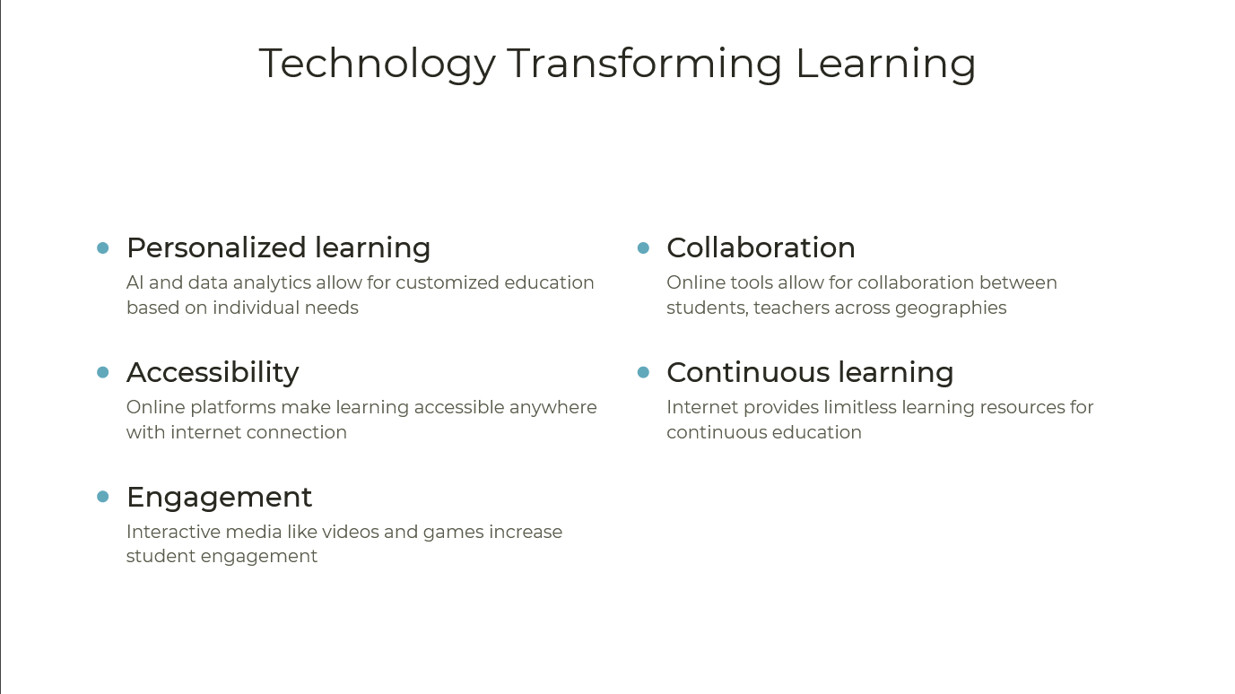 5 ways technology is transforming learning in the digital age