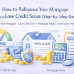 How to Refinance Your Mortgage with a Low Credit Score (Step-by-Step Guide)